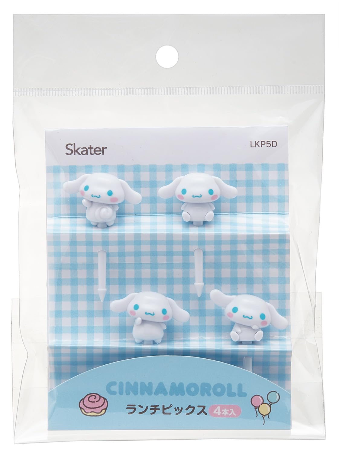 Skater Lunch Picks 3D Cinnamoroll Sanrio LKP5D 4-Pack
Skater Lunch Picks 3D Cinnamoroll Sanrio LKP5D 4-Pack