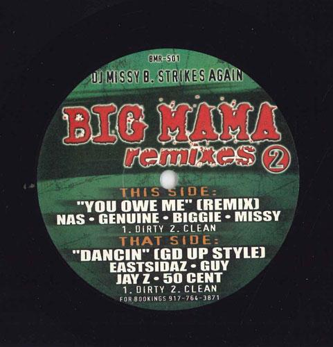 12-дюймовая пластинка VARIOUS - Big Mama Remixes 2 BMR501 НЕ НА ЛЕЙБЛЕ 2000 США Рэп и хип-хоп/R&B Б/У
12-дюймовая пластинка VARIOUS - Big Mama Remixes 2 BMR501 НЕ НА ЛЕЙБЛЕ 2000 США Рэп и хип-хоп/R&B Б/У