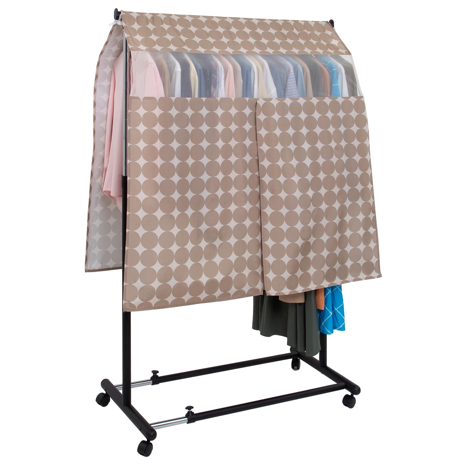 Astro Hanger Rack Circle Clothes Center Mesh Window for Visible with Fixing Closet Cover, Brown, Pattern, Polyester, Washable, Cover, Dustproof, Slit,
Astro Hanger Rack Circle Clothes Center Mesh Window for Visible with Fixing Closet Cover, Brown, Pattern, Polyester, Washable, Cover, Dustproof, Slit,