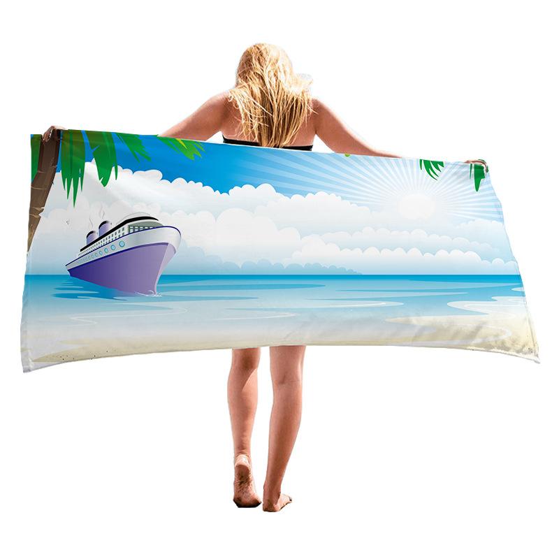 Underwater World Series digital-printed polyester Superfine fiber double-sided fleece Beach vacation bath towel, beach towel W30*H60(CM)
Underwater World Series digital-printed polyester Superfine fiber double-sided fleece Beach vacation bath towel, beach towel W30*H60(CM)