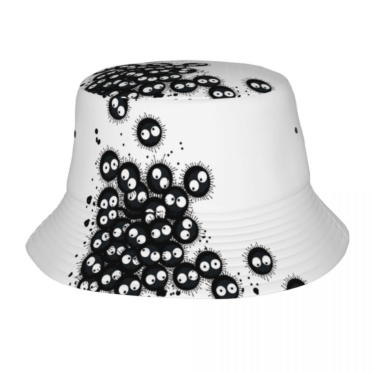 Custom Dust Soot Sprites Balls Bucket Hats Women Unisex Fashion Summer Beach Sun Funny Cartoon Totoro Ghibli Anime Fisherman Cap
Custom Dust Soot Sprites Balls Bucket Hats Women Unisex Fashion Summer Beach Sun Funny Cartoon Totoro Ghibli Anime Fisherman Cap