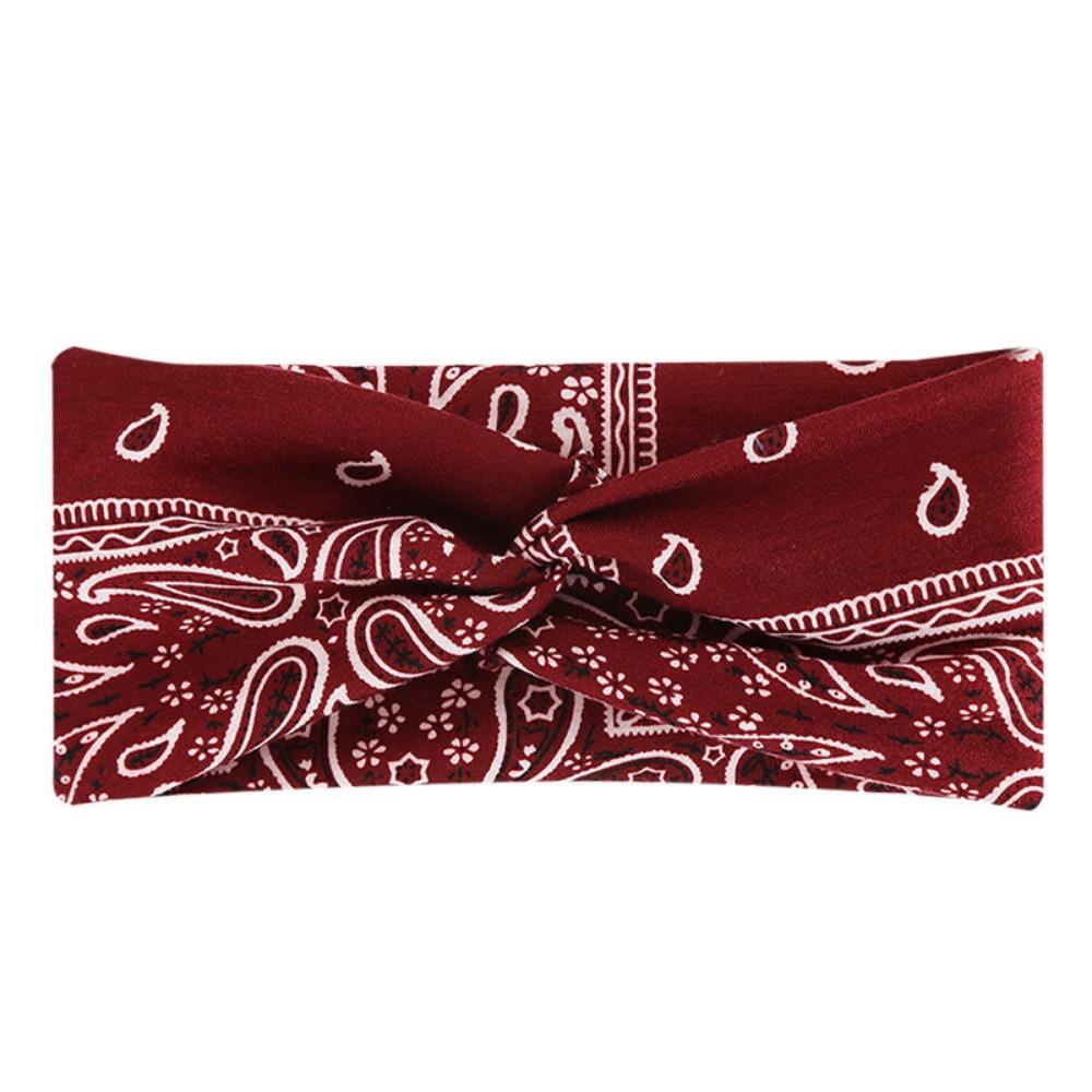 Personalized Wide Edge Bohemian Headbands, Elastic Sweat Absorbent Hair Bands вина червоного кольору
Personalized Wide Edge Bohemian Headbands, Elastic Sweat Absorbent Hair Bands вина червоного кольору