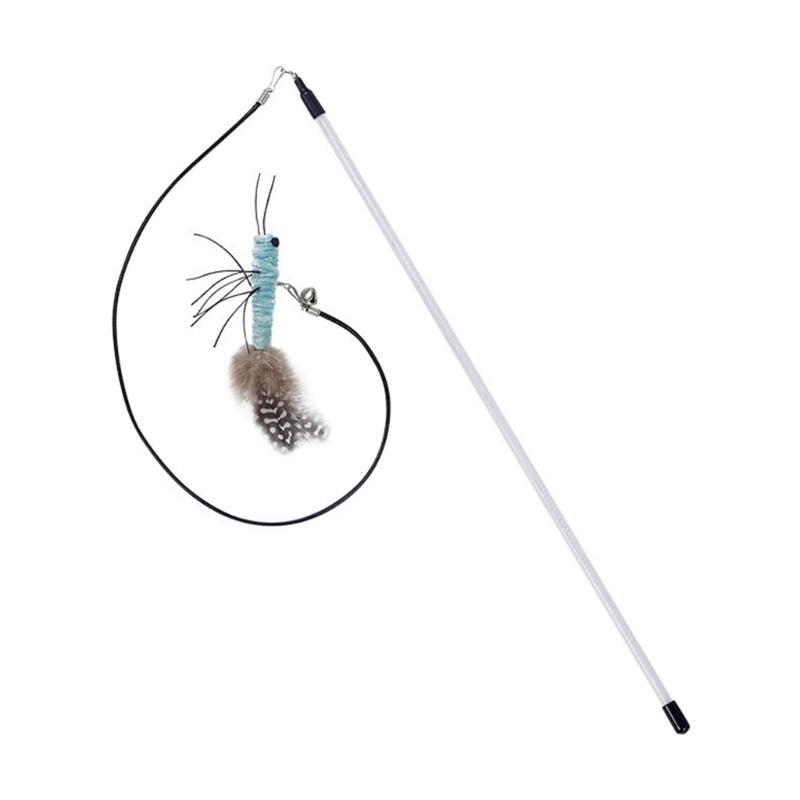Interactively Cats Toy Pet Exercise Play Rod Realistic Flying Durability Pet Toy for Outdoor Play and Exercise
Interactively Cats Toy Pet Exercise Play Rod Realistic Flying Durability Pet Toy for Outdoor Play and Exercise
