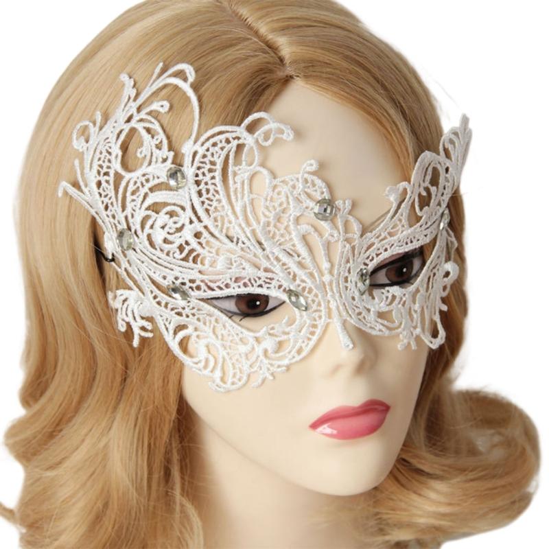 Lace Eyemask Half Face Mask For Women Cosplay, Proms, Sexy Lace Eyemask for Masquerade, Dinner Party 1 белый
Lace Eyemask Half Face Mask For Women Cosplay, Proms, Sexy Lace Eyemask for Masquerade, Dinner Party 1 белый