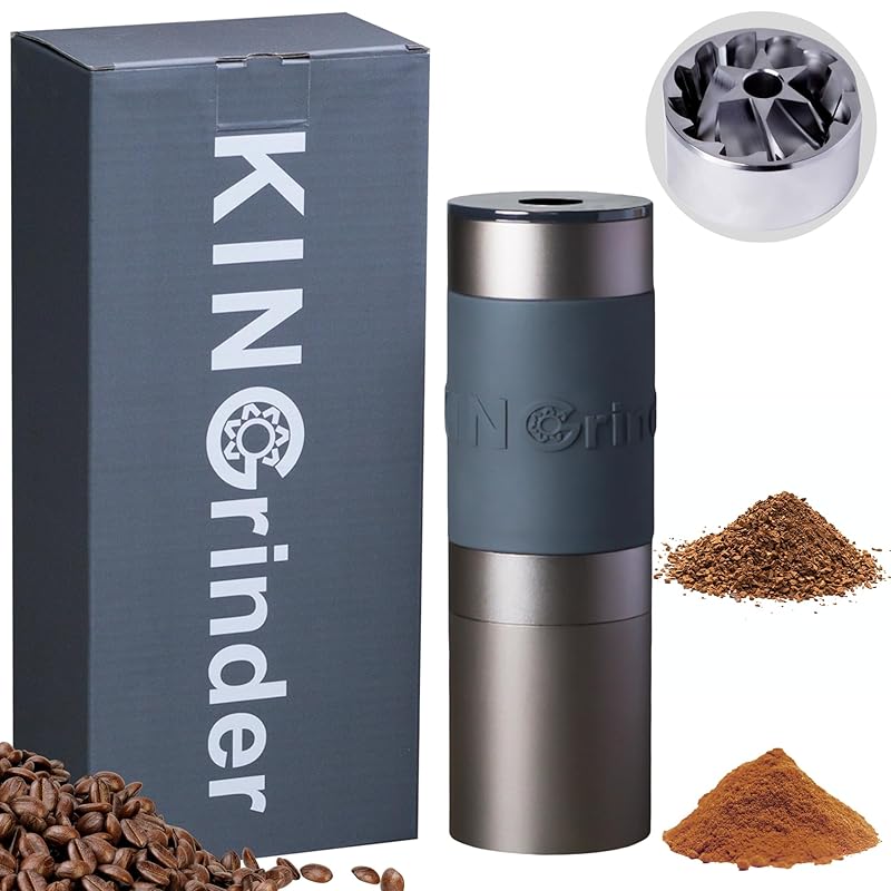 KINGrinder K1 hand ground coffee mill 140-step internal particle size adjustment Conical metal blade with excellent uniformity Maximum capacity 25g
KINGrinder K1 hand ground coffee mill 140-step internal particle size adjustment Conical metal blade with excellent uniformity Maximum capacity 25g
