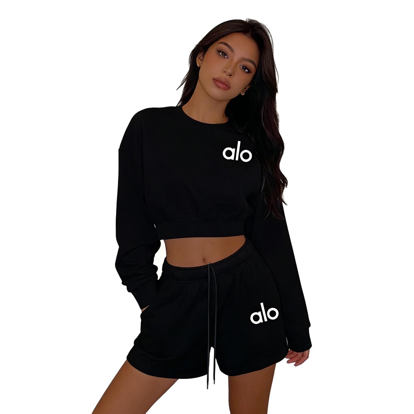 Women s 2-Piece Casual Letter-Print Round-Neck Tracksuit Shorts Set L
Women s 2-Piece Casual Letter-Print Round-Neck Tracksuit Shorts Set L