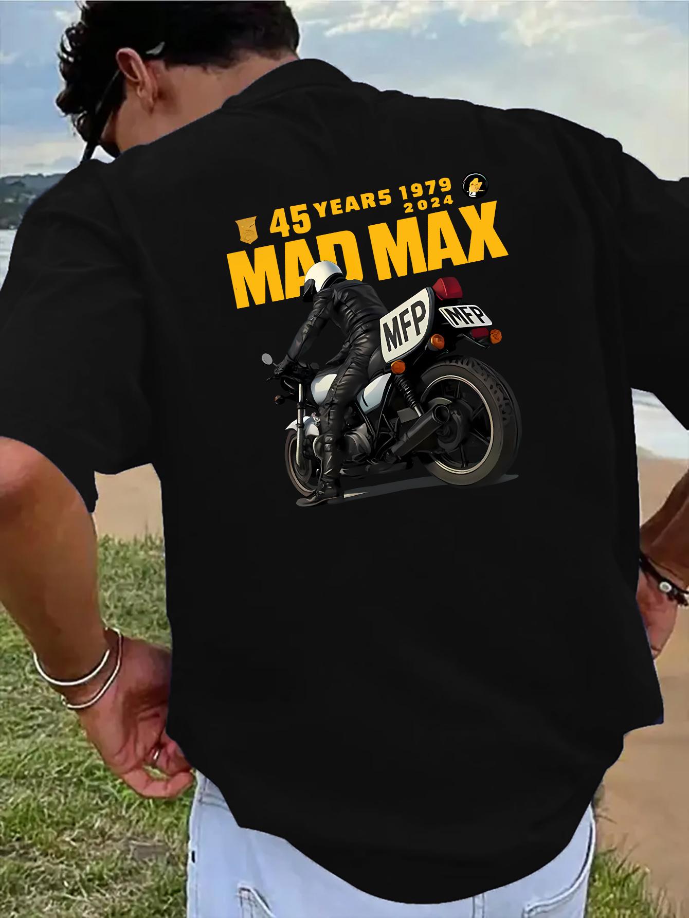 Light Blue Motorcycle Graphic T-shirt - Bold Back Print Tee for Gym XXXL
Light Blue Motorcycle Graphic T-shirt - Bold Back Print Tee for Gym XXXL