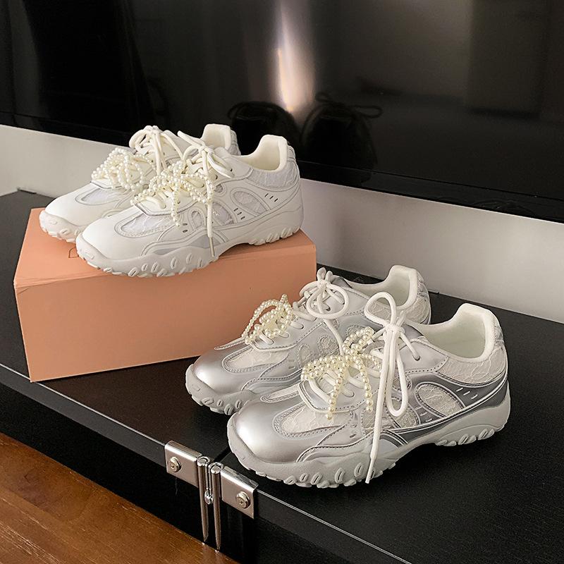 Cowhide version, spring and summer new crescent bottom inner height increase lace pearl casual training shoes women s Forrest Gump shoes 40 бежевий
Cowhide version, spring and summer new crescent bottom inner height increase lace pearl casual training shoes women s Forrest Gump shoes 40 бежевий