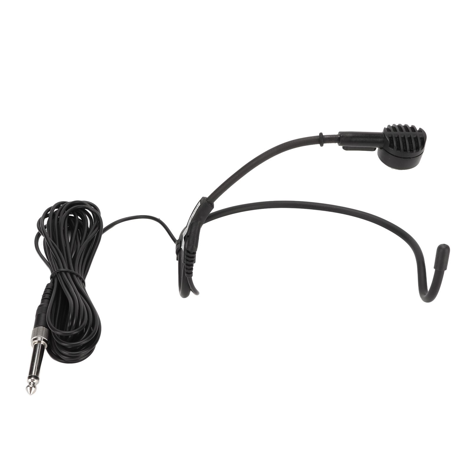 6.35mm Earhook Microphone Ergonomic Dynamic 16.4ft Wired Headset Microphone for Karaoke Speakers Amplifiers Teaching
6.35mm Earhook Microphone Ergonomic Dynamic 16.4ft Wired Headset Microphone for Karaoke Speakers Amplifiers Teaching