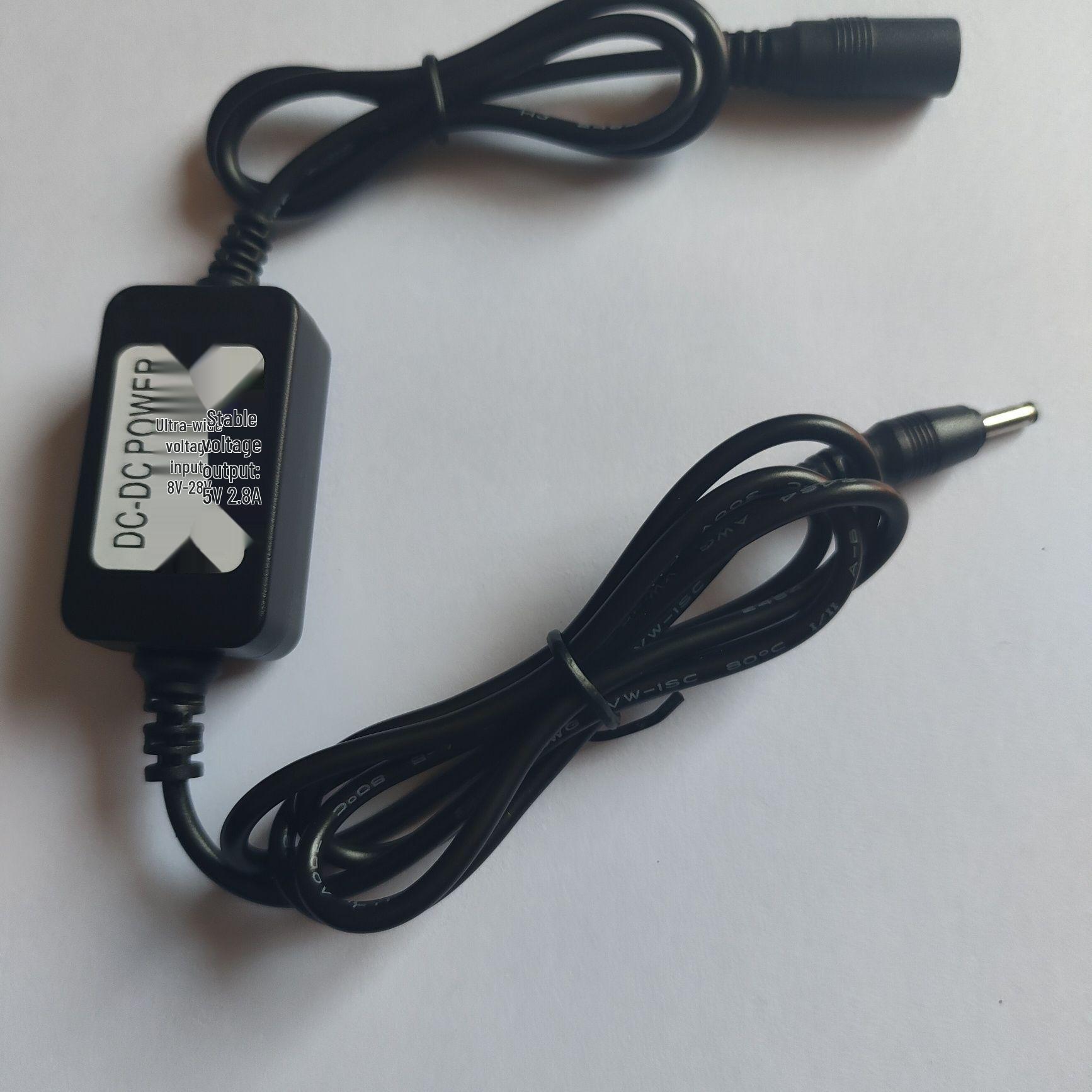 12-24V to 5V DC Step-Down Cable, 2.8A Monitor Power Supply and Charging Cable
12-24V to 5V DC Step-Down Cable, 2.8A Monitor Power Supply and Charging Cable
