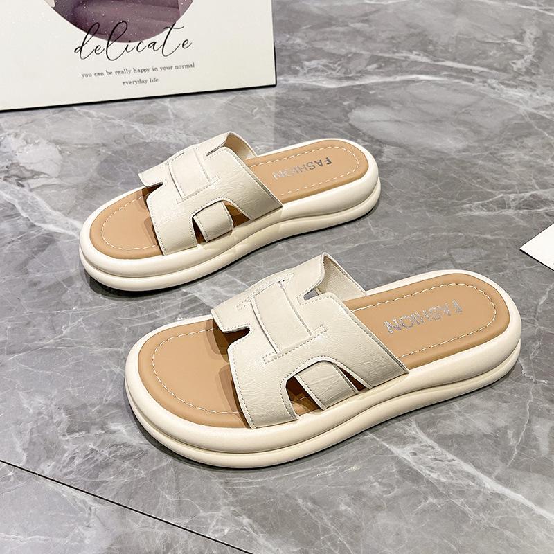 Thick-bottomed woven one-word cool slippers New summer seaside beach fashion casual open-toed cool slippers 35 бежевый
Thick-bottomed woven one-word cool slippers New summer seaside beach fashion casual open-toed cool slippers 35 бежевый