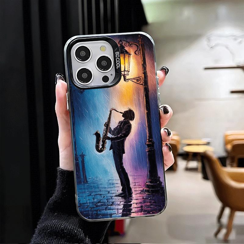 Ударопрочный чехол для телефона с изображением саксофона для iPhone 17 Air 16 16E 15 Pro Max 14 Plus 13 Mini 12, задняя крышка, защита от падений, забавный iPhone 13 Mini
Ударопрочный чехол для телефона с изображением саксофона для iPhone 17 Air 16 16E 15 Pro Max 14 Plus 13 Mini 12, задняя крышка, защита от падений, забавный iPhone 13 Mini