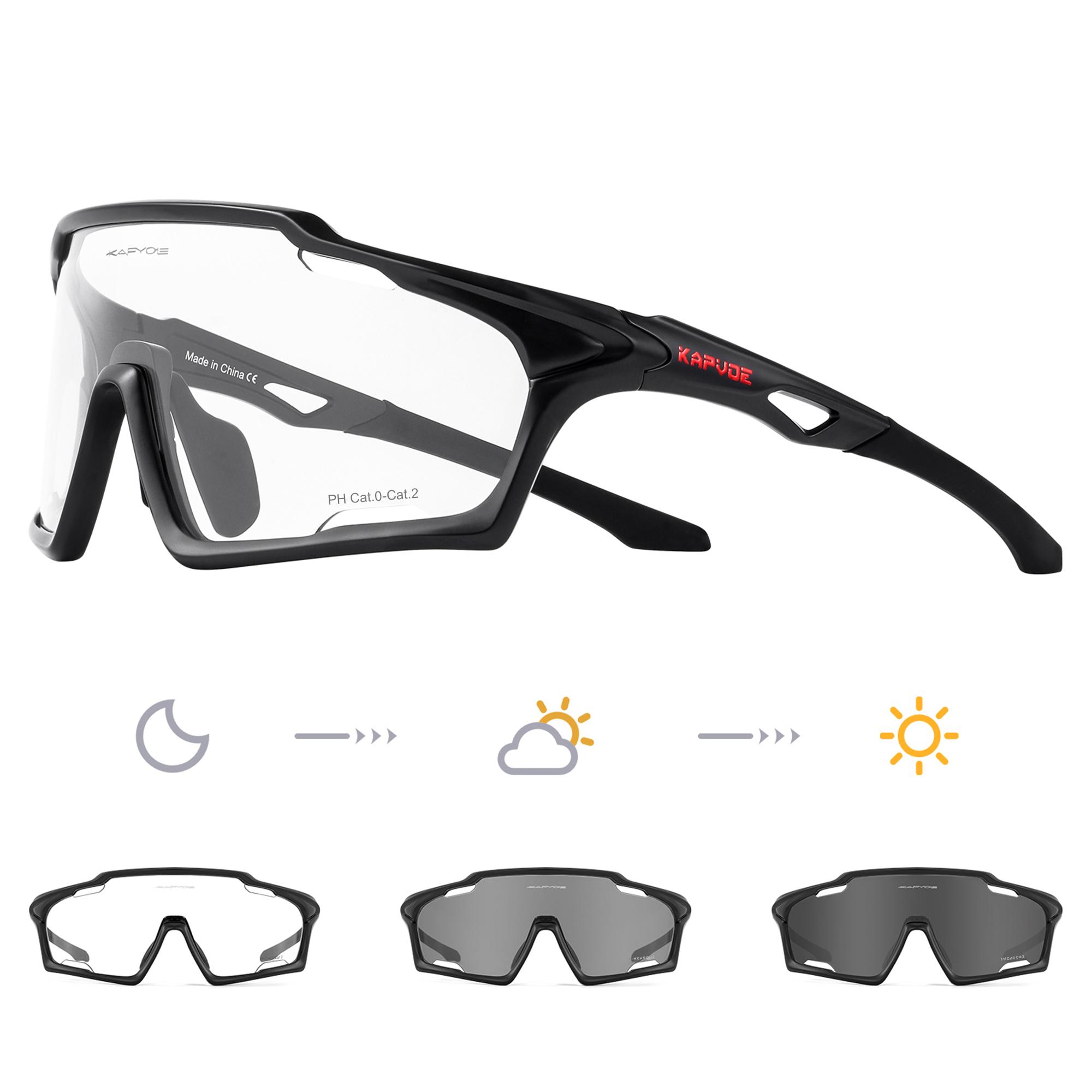 Kapvoe Photochromic Sunglasses for Man Cycling Glasses MTB Riding Skating UV400 Lenses Goggles Woman Bike Bicycle Baseball 2026
Kapvoe Photochromic Sunglasses for Man Cycling Glasses MTB Riding Skating UV400 Lenses Goggles Woman Bike Bicycle Baseball 2026