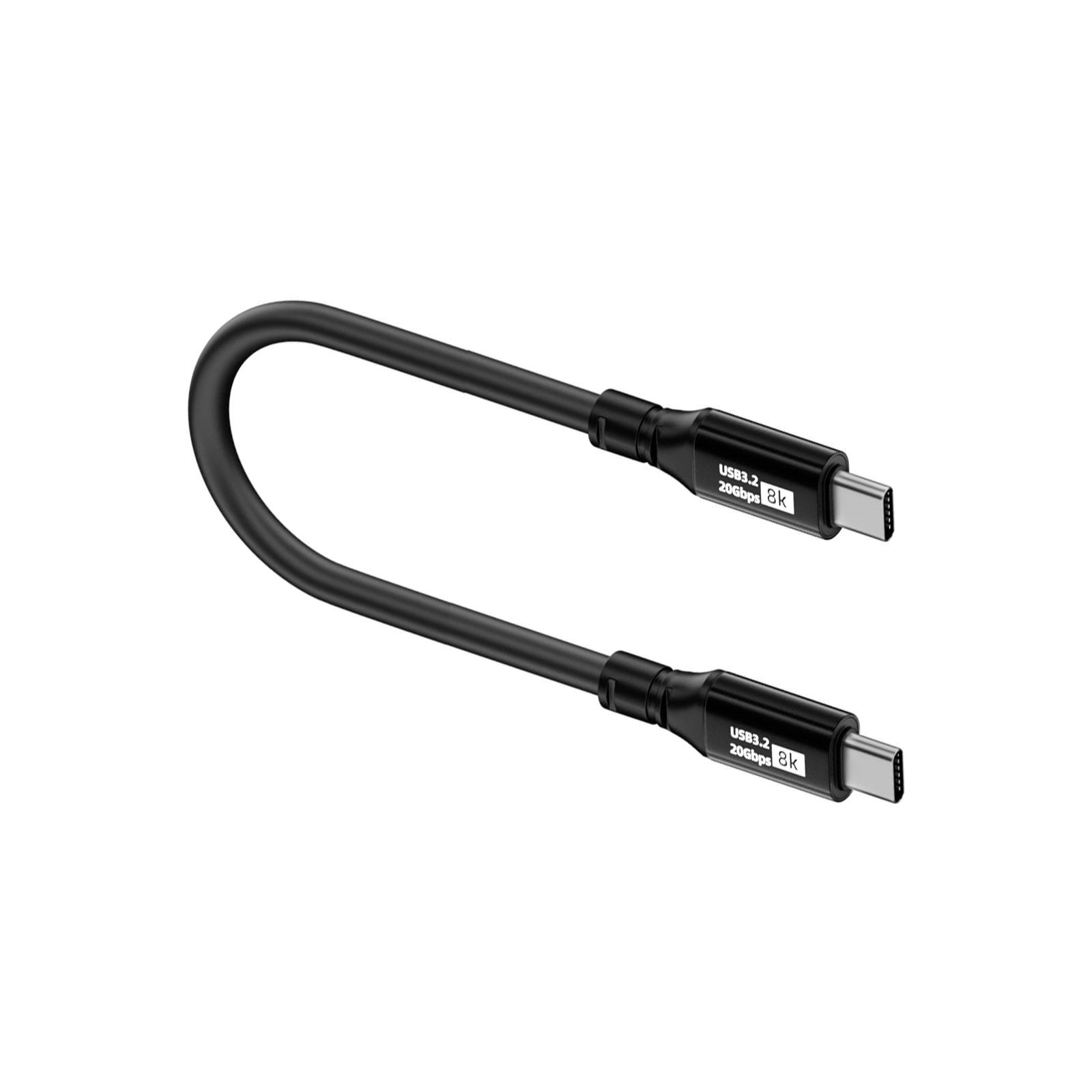 25cm-2m Fast Charging USB C Cable Cord 20Gbps Data Transfer Line Support 100W Quick Charging & 8K60Hz Video Transfer
25cm-2m Fast Charging USB C Cable Cord 20Gbps Data Transfer Line Support 100W Quick Charging & 8K60Hz Video Transfer