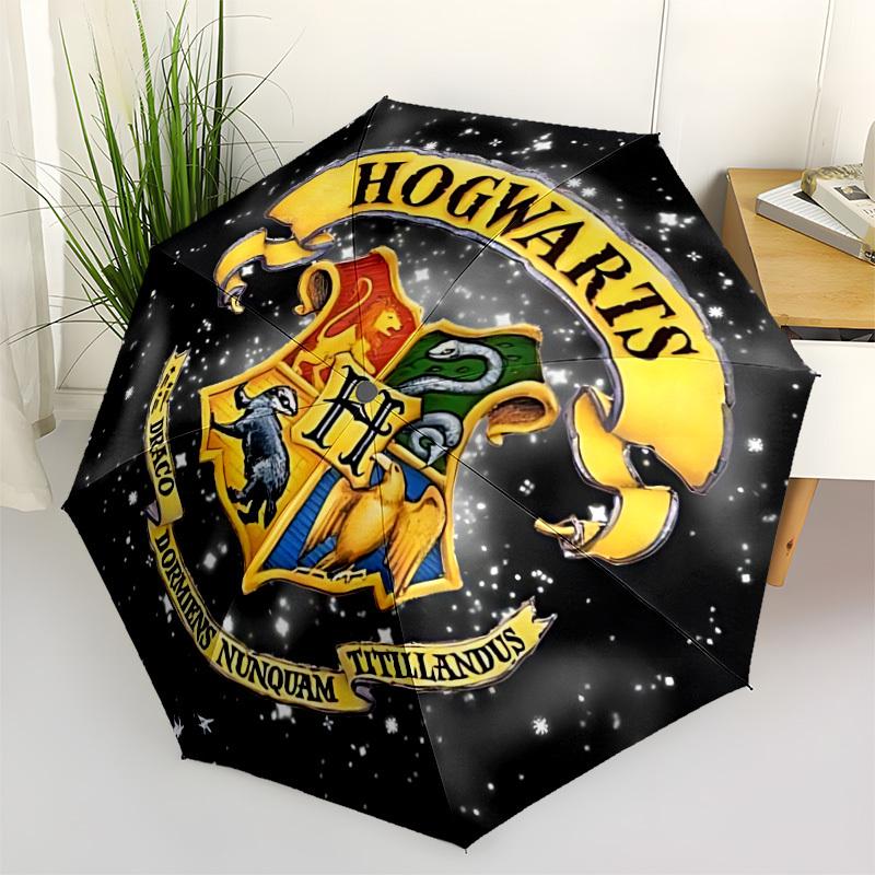 1pc Hogwarts Crest Automatic Folding Umbrella - Sturdy 8-Rib Polyester Canopy,Sun-Defying Travel Companion yy251023126
1pc Hogwarts Crest Automatic Folding Umbrella - Sturdy 8-Rib Polyester Canopy,Sun-Defying Travel Companion yy251023126