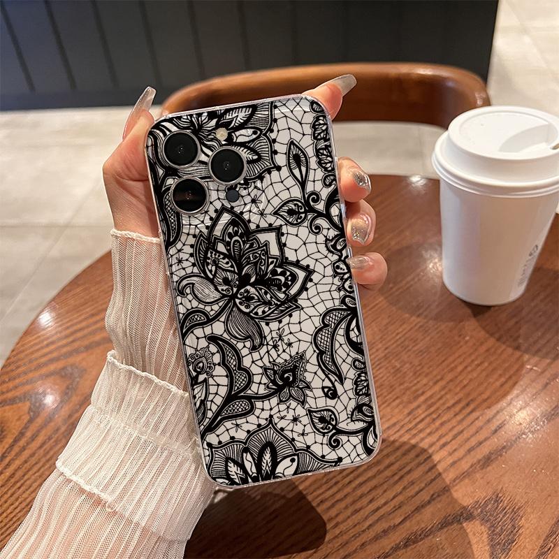 Flower Lace Phone Case for iPhone 17 Air 16 15 14 13 12 11 Pro Max Plus Mini Xs X 8 7 Soft Transparent Cover Fundas Accessory iPhone 13Mini
Flower Lace Phone Case for iPhone 17 Air 16 15 14 13 12 11 Pro Max Plus Mini Xs X 8 7 Soft Transparent Cover Fundas Accessory iPhone 13Mini