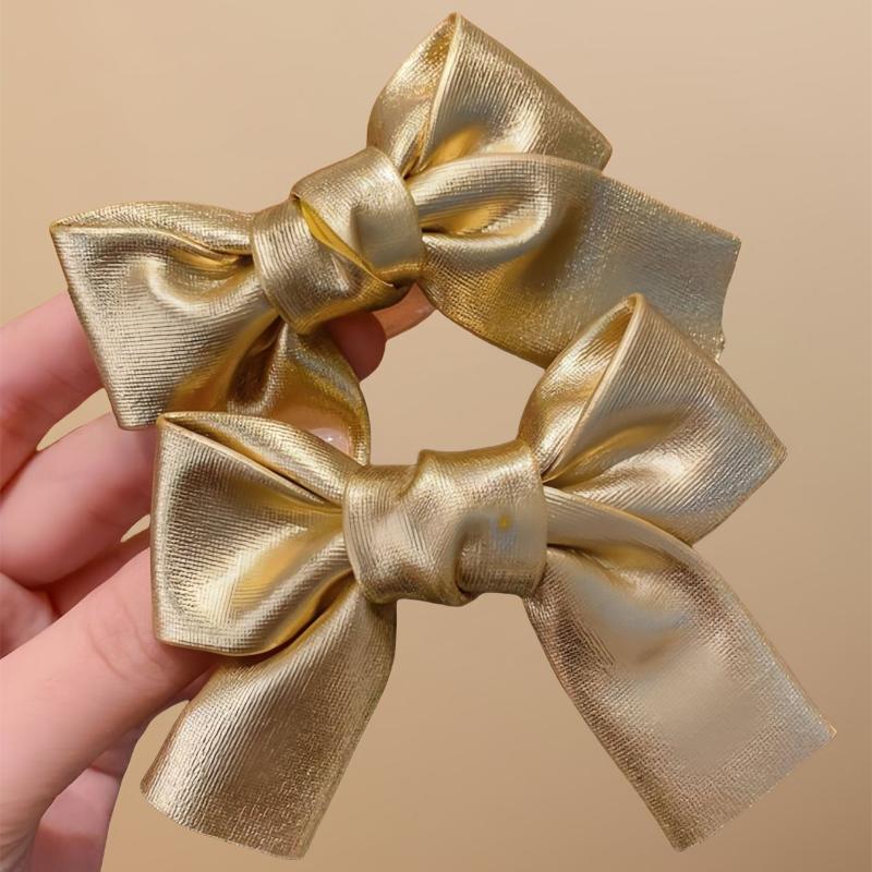 2/4PCS Silver Bow Hair Clips, Fashionable And Sweet Style Hair Accessories Suitable For Daily Use
2/4PCS Silver Bow Hair Clips, Fashionable And Sweet Style Hair Accessories Suitable For Daily Use