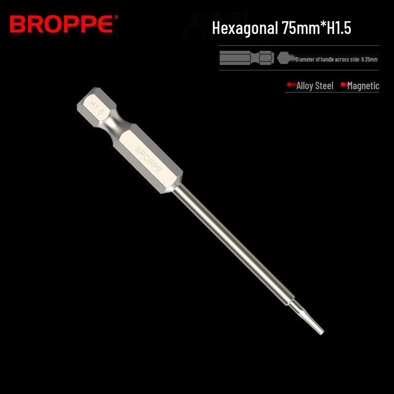 Hexagonal Double-Ended Magnetic Screwdriver Bit Set
Hexagonal Double-Ended Magnetic Screwdriver Bit Set