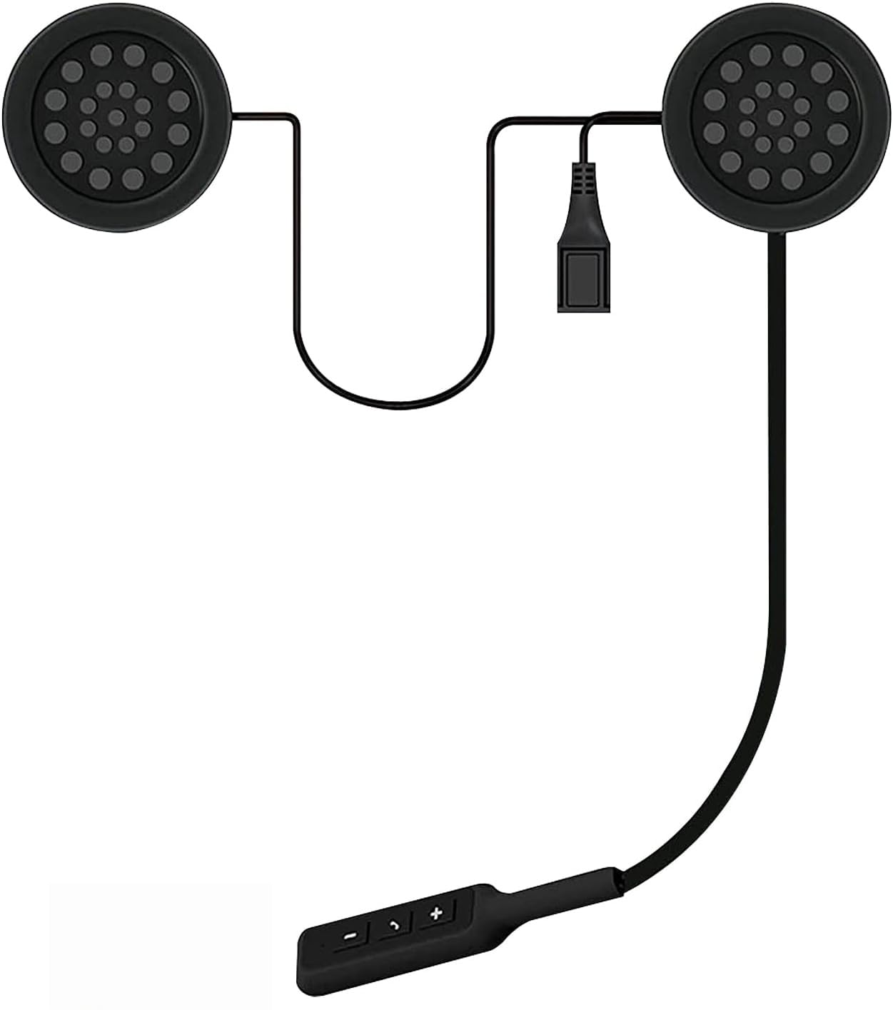 Latest Improved Motorcycle Helmet Bluetooth Speaker Simultaneous Connection with Two Sound Automatic Motorcycle Speaker with IP6X Waterproof and Voice чёрный
Latest Improved Motorcycle Helmet Bluetooth Speaker Simultaneous Connection with Two Sound Automatic Motorcycle Speaker with IP6X Waterproof and Voice чёрный