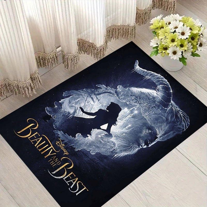 1pc beauty and the beast Pattern Carpet Area Rug Non slip Carpet Hand Washable Floor Mat Suitable For Living Room Bedroom Home Decor Room Decor 60cm by 90cm
1pc beauty and the beast Pattern Carpet Area Rug Non slip Carpet Hand Washable Floor Mat Suitable For Living Room Bedroom Home Decor Room Decor 60cm by 90cm