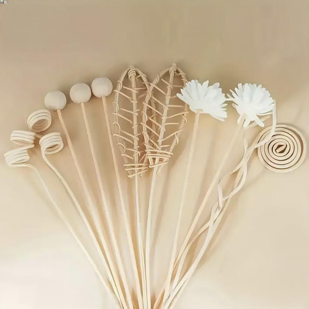 12pc Reed Diffuser Sticks Set Natural Rattan and Wood Essential Oil Diffuser Accessories for Home Fragrance and Aromatherapy Use One Size белый
12pc Reed Diffuser Sticks Set Natural Rattan and Wood Essential Oil Diffuser Accessories for Home Fragrance and Aromatherapy Use One Size белый