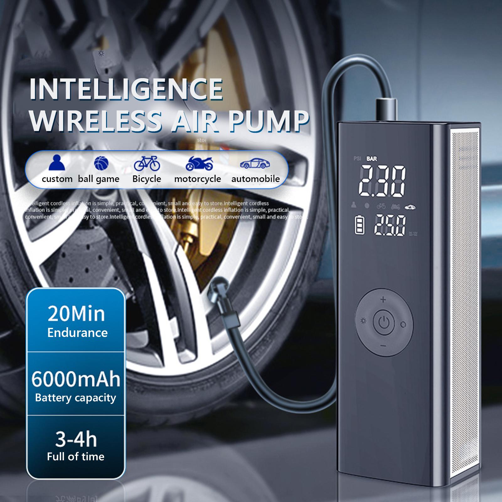 Multifunctional Car Inflator Pump Wireless Intelligent Car Pump Portable Aluminum Alloy 25mm Cylinder Tire Air Pump Type A
Multifunctional Car Inflator Pump Wireless Intelligent Car Pump Portable Aluminum Alloy 25mm Cylinder Tire Air Pump Type A