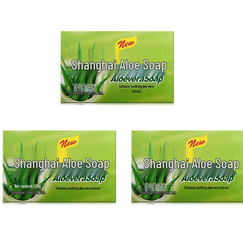 Shanghai Soap Aloe Vera Bar Soap
Shanghai Soap Aloe Vera Bar Soap