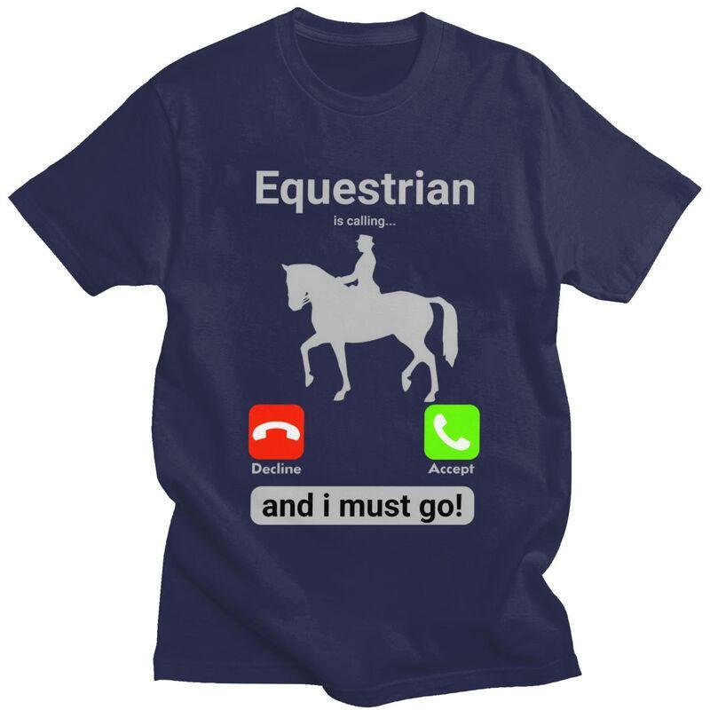 Equestrian Is Calling And I Must Go T Shirts for Men 100 Cotton Tees Fathers Day Gift Tshirts Tshirt 4XL
Equestrian Is Calling And I Must Go T Shirts for Men 100 Cotton Tees Fathers Day Gift Tshirts Tshirt 4XL