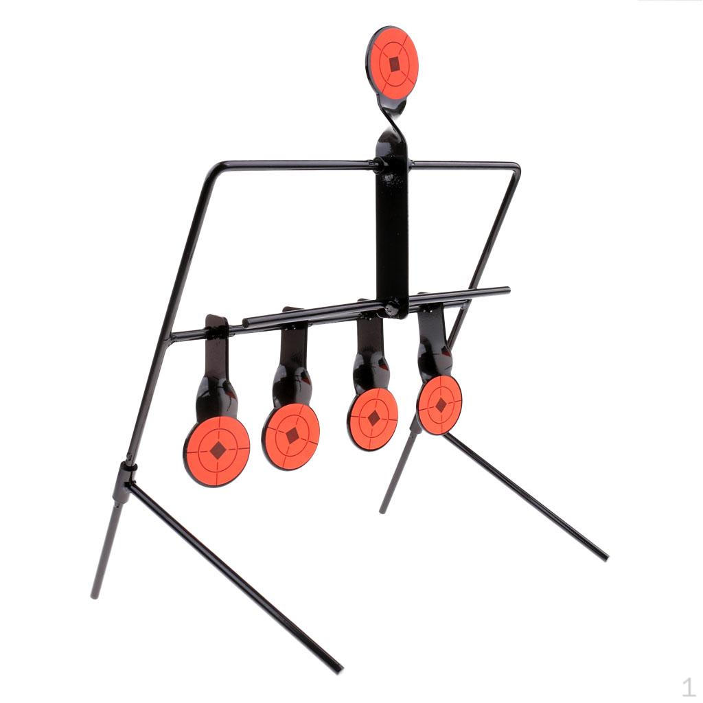 5 Targets Self Resetting Metal Target Stand Set
5 Targets Self Resetting Metal Target Stand Set