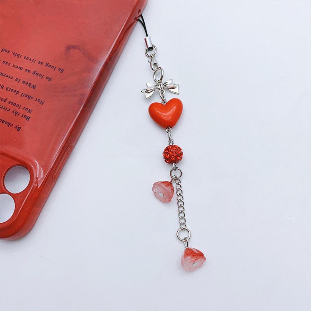 Phone Charm Y2K Phone Pendant Stylish Lanyard Y2K Key Chain DIY Phone Phone Chain Bag Decoration red strawberry
Phone Charm Y2K Phone Pendant Stylish Lanyard Y2K Key Chain DIY Phone Phone Chain Bag Decoration red strawberry