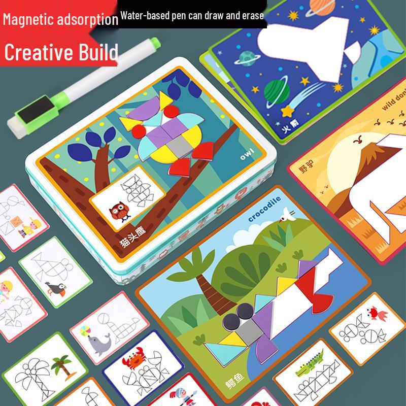 Creative Children s Magnetic Wooden Puzzle Toy for Color Recognition and Early Education
Creative Children s Magnetic Wooden Puzzle Toy for Color Recognition and Early Education