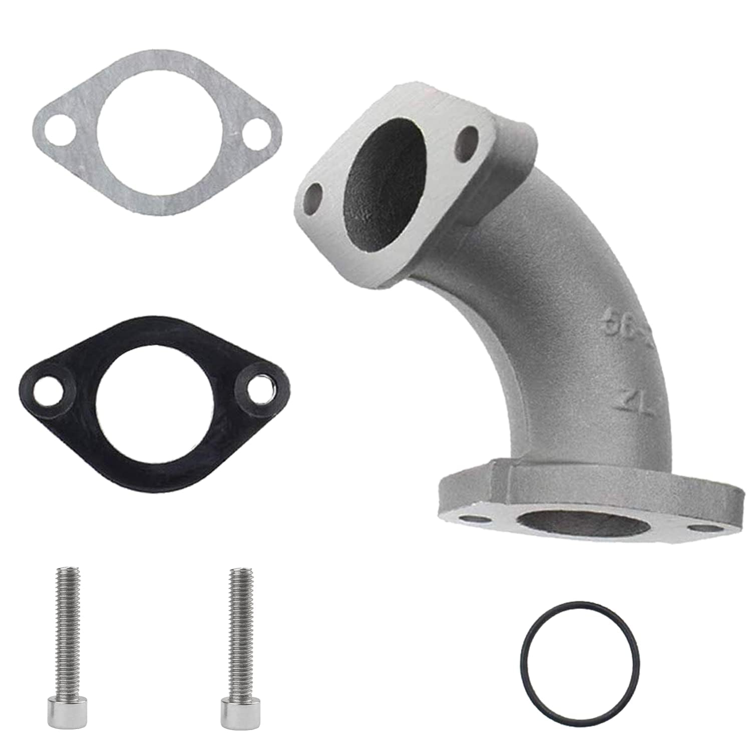 Jetsetmoto 410-1087306 Carburetor Monkey Manifold Set for PC20 Carburetor Manifold Insulator Set Super Cub 50/Little Cub 50/CL50/CD50/Dax/Monkey, etc JM-J-4 серебряный
Jetsetmoto 410-1087306 Carburetor Monkey Manifold Set for PC20 Carburetor Manifold Insulator Set Super Cub 50/Little Cub 50/CL50/CD50/Dax/Monkey, etc JM-J-4 серебряный