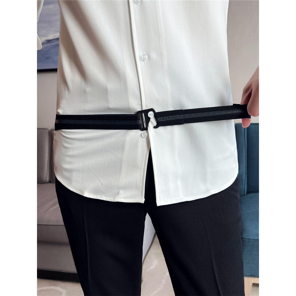 Унисекс Противоскользящий Регулируемый Эластичный Пояс для Рубашки и Костюма чёрный
Унисекс Противоскользящий Регулируемый Эластичный Пояс для Рубашки и Костюма чёрный