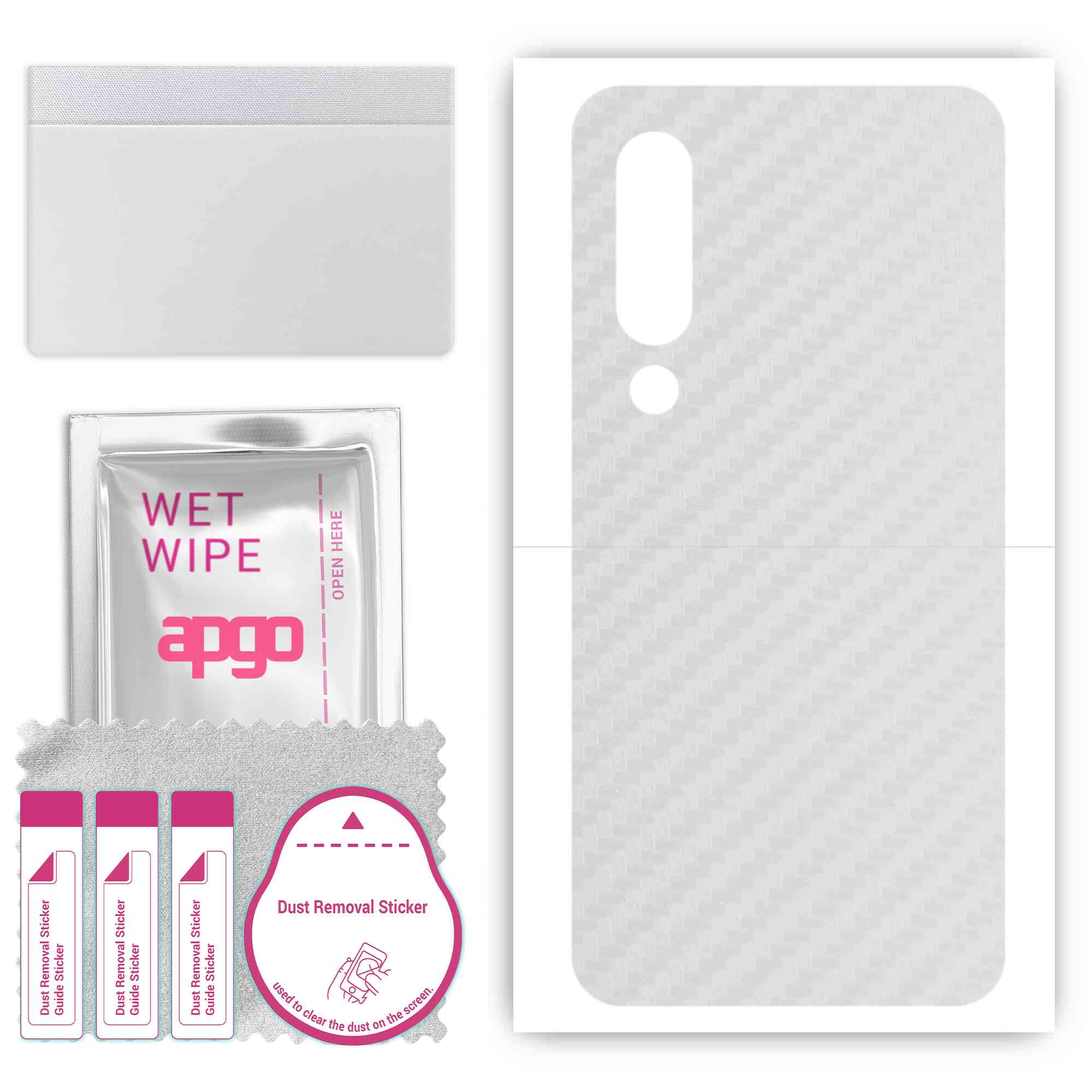 Apgo Protective Skin Sticker для задньої панелі, сумісний з Meizu 16Xs, Wrap Film, Foil, Vinyl - Pattern Transparent Carbon
Apgo Protective Skin Sticker для задньої панелі, сумісний з Meizu 16Xs, Wrap Film, Foil, Vinyl - Pattern Transparent Carbon