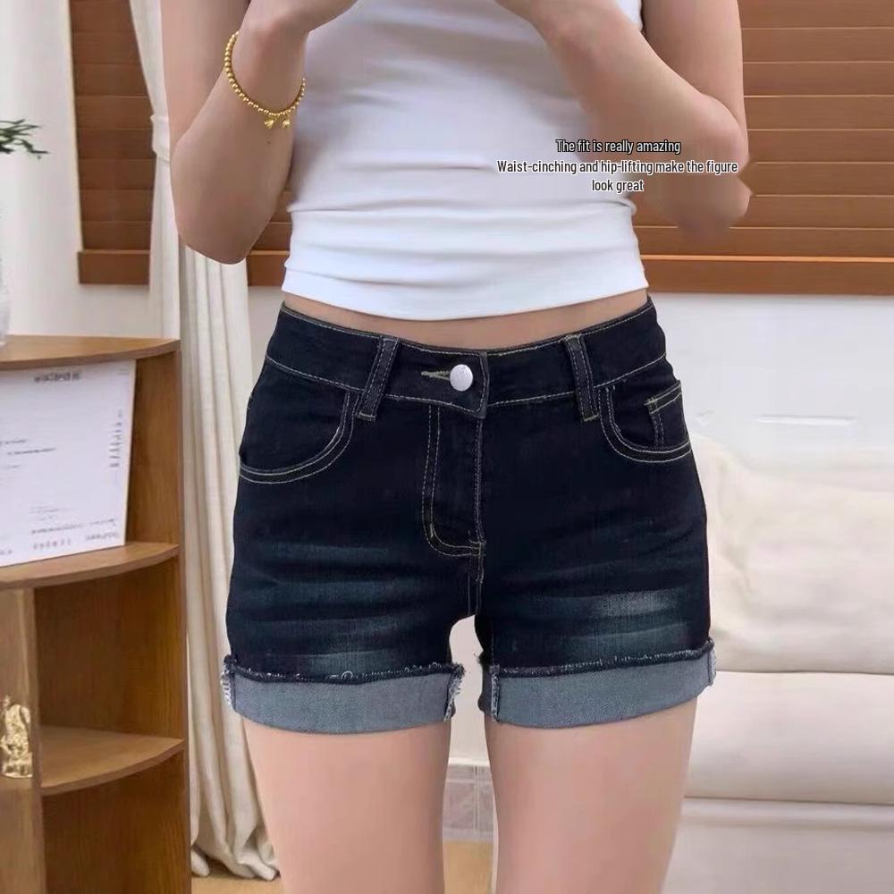 Women s Dark Blue Stretch Denim Cuffed Hot Pants - Spicy Summer 2025 Double Extra Large темно-синий
Women s Dark Blue Stretch Denim Cuffed Hot Pants - Spicy Summer 2025 Double Extra Large темно-синий
