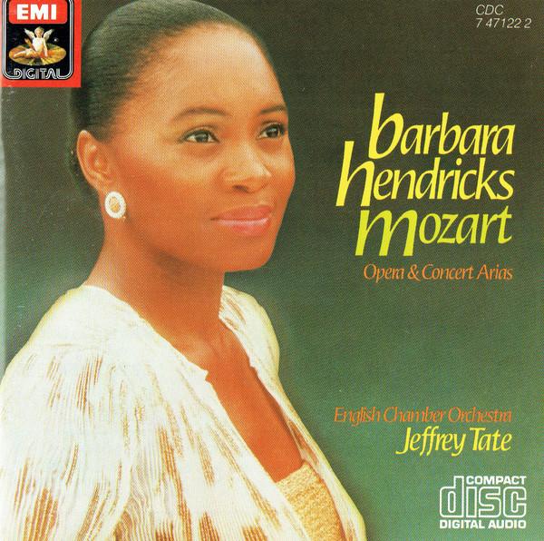 CD MOZART, BARBARA HENDRICKS, ENGLISH - Opera & Concert Arias CDC7471222 EMI Studio Digi 1984 UK Classical Used
CD MOZART, BARBARA HENDRICKS, ENGLISH - Opera & Concert Arias CDC7471222 EMI Studio Digi 1984 UK Classical Used