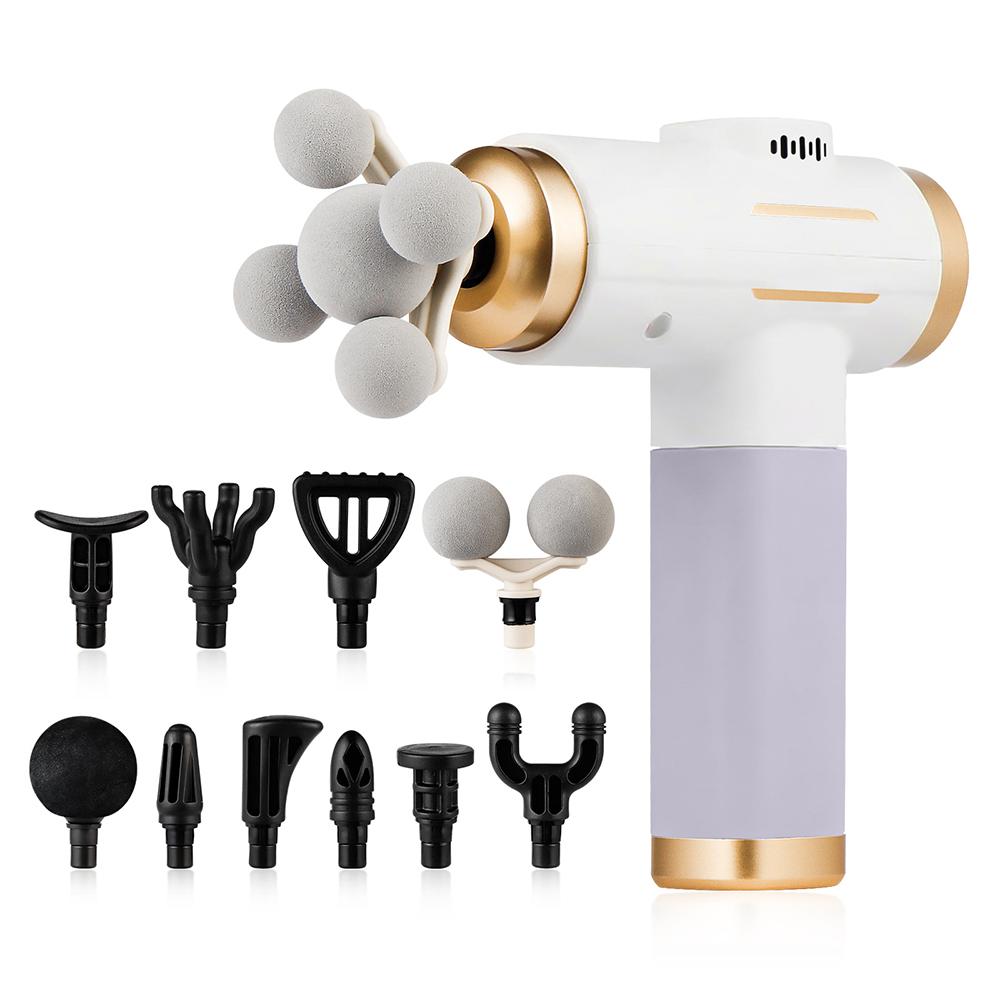 99 Level Strong Fascia Gun 5 Ball Fascia Massage Gun High-Frequency Vibration Shoulder Waist Leg Body Relax masajeador білий
99 Level Strong Fascia Gun 5 Ball Fascia Massage Gun High-Frequency Vibration Shoulder Waist Leg Body Relax masajeador білий