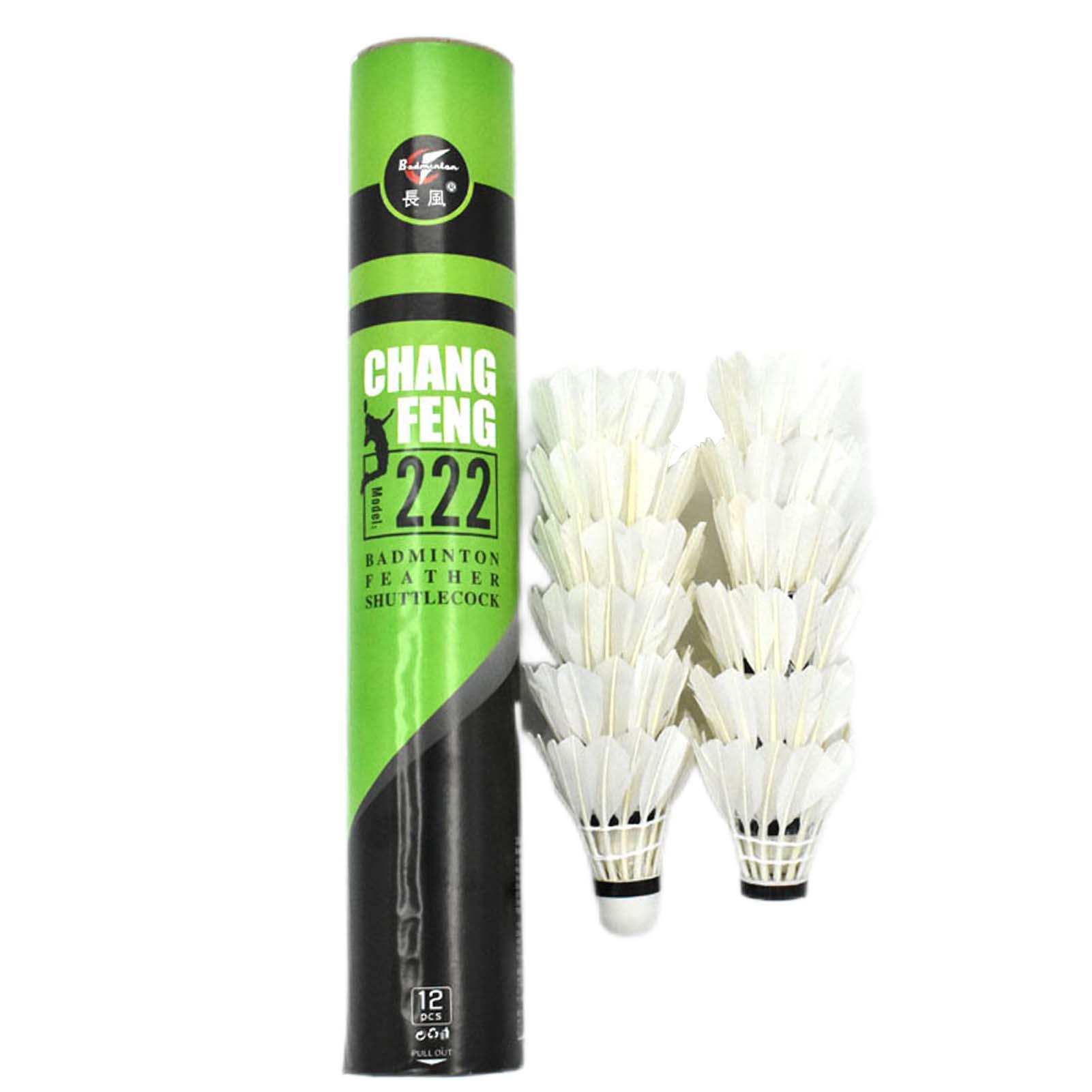 Волан Бадминтон | Воланы для детей | 12 шт. воланы для бадминтона, воланы из утиных перьев, спортивные тренировочные мячи для бадминтона для помещений или дома
Волан Бадминтон | Воланы для детей | 12 шт. воланы для бадминтона, воланы из утиных перьев, спортивные тренировочные мячи для бадминтона для помещений или дома