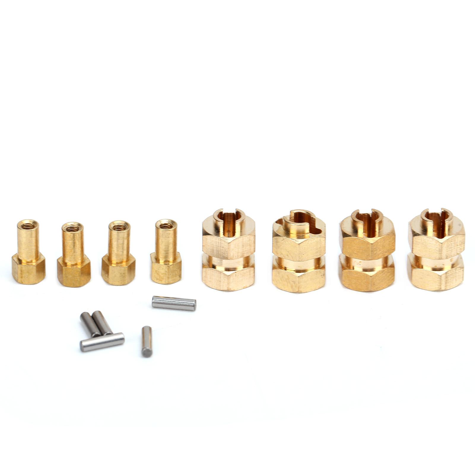 Durable Brass Wheel Hex Extended Adapter for Axial SCX24 90081 124 RC Crawlers Accessories
Durable Brass Wheel Hex Extended Adapter for Axial SCX24 90081 124 RC Crawlers Accessories