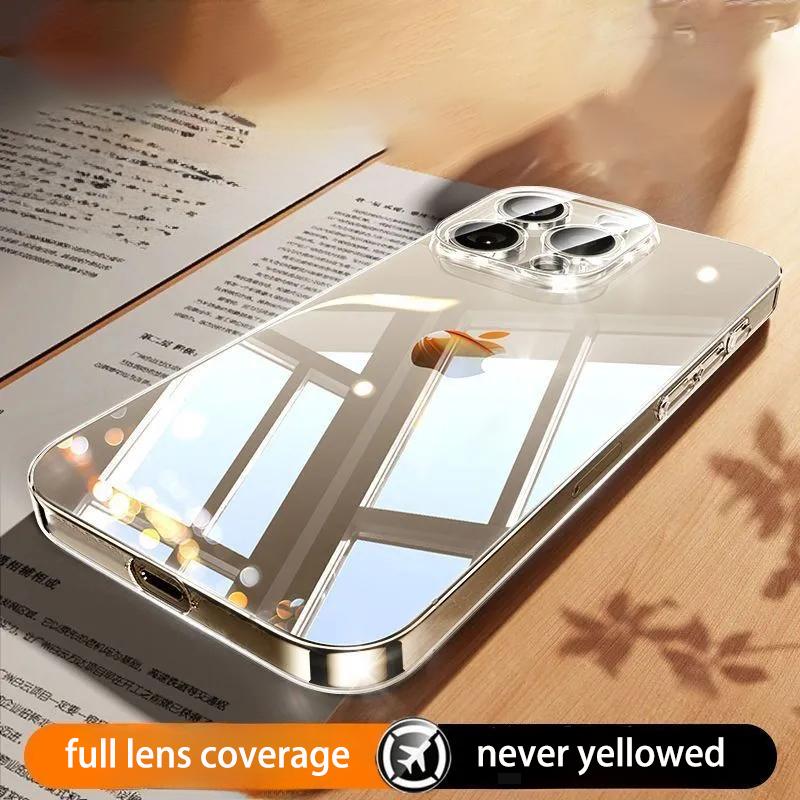 Anti-Yellow Transparent Soft Silicone Case For Iphone All Models Slim Shockproof Raised Lens Precise Cut Protective Back Cover iPhone 12 чистый
Anti-Yellow Transparent Soft Silicone Case For Iphone All Models Slim Shockproof Raised Lens Precise Cut Protective Back Cover iPhone 12 чистый