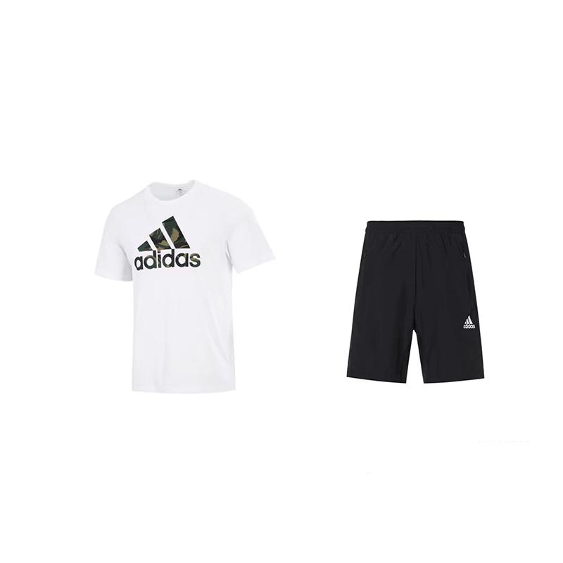 Adidas Logo Printed American Vintage Round Neck Short Sleeve Training Running Shorts Casual Sports Suit Unisex suit GV5237+GT8161 L
Adidas Logo Printed American Vintage Round Neck Short Sleeve Training Running Shorts Casual Sports Suit Unisex suit GV5237+GT8161 L