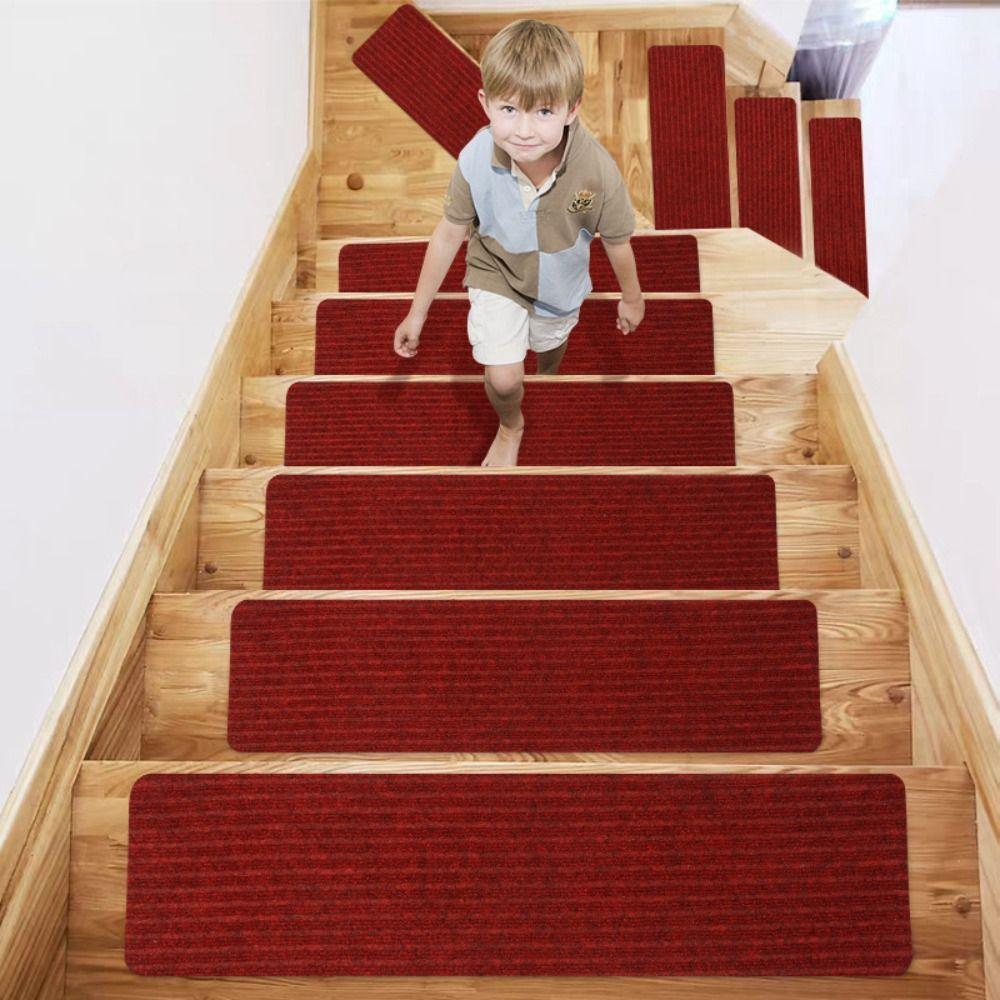 Self Adhesive Protective Floor Carpet Entrance Mat Stair Mat Step Carpet Floor Pad Step Pad Red-Stripe
Self Adhesive Protective Floor Carpet Entrance Mat Stair Mat Step Carpet Floor Pad Step Pad Red-Stripe