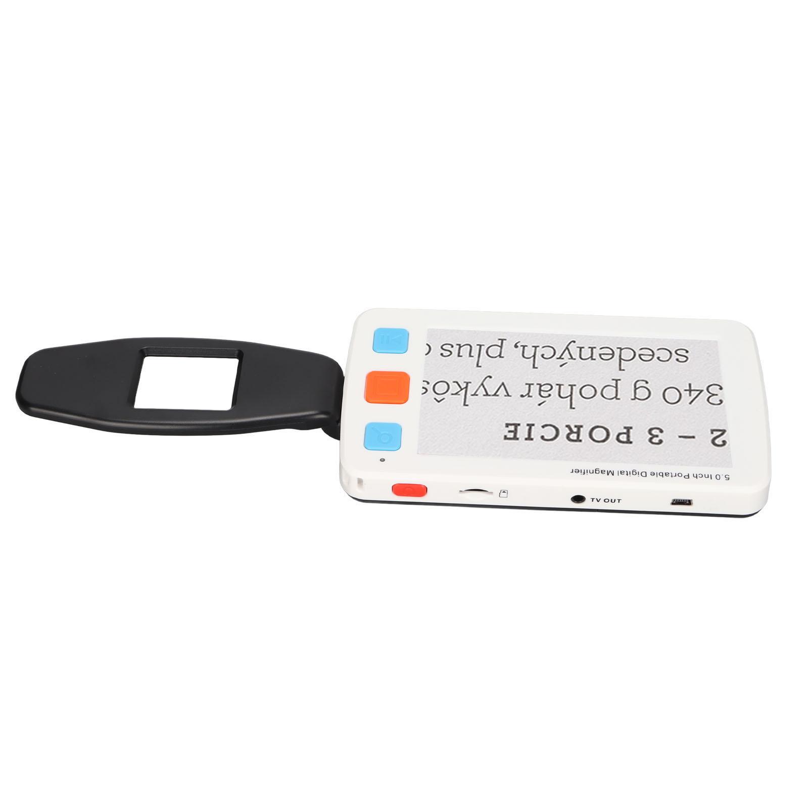 YS011 Ручний Портативний Цифровий Збільшувач для Читання 5,0-дюймовий РК-екран Електронні Допоміжні Засоби для Читання для EU Plug
YS011 Ручний Портативний Цифровий Збільшувач для Читання 5,0-дюймовий РК-екран Електронні Допоміжні Засоби для Читання для EU Plug