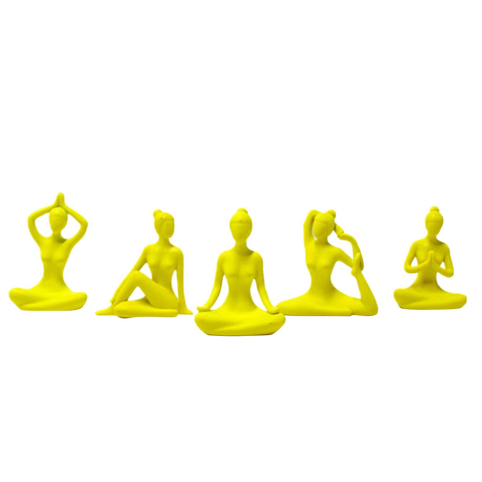 Yoga Man Meditation Set Ornaments Fashion Home Resin Decorative Ornaments жовтий
Yoga Man Meditation Set Ornaments Fashion Home Resin Decorative Ornaments жовтий