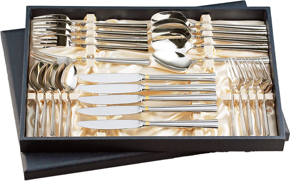 Lucky Wood Emerald and Gold 25-Piece Dinner Set (Serves 5) Silver
Lucky Wood Emerald and Gold 25-Piece Dinner Set (Serves 5) Silver