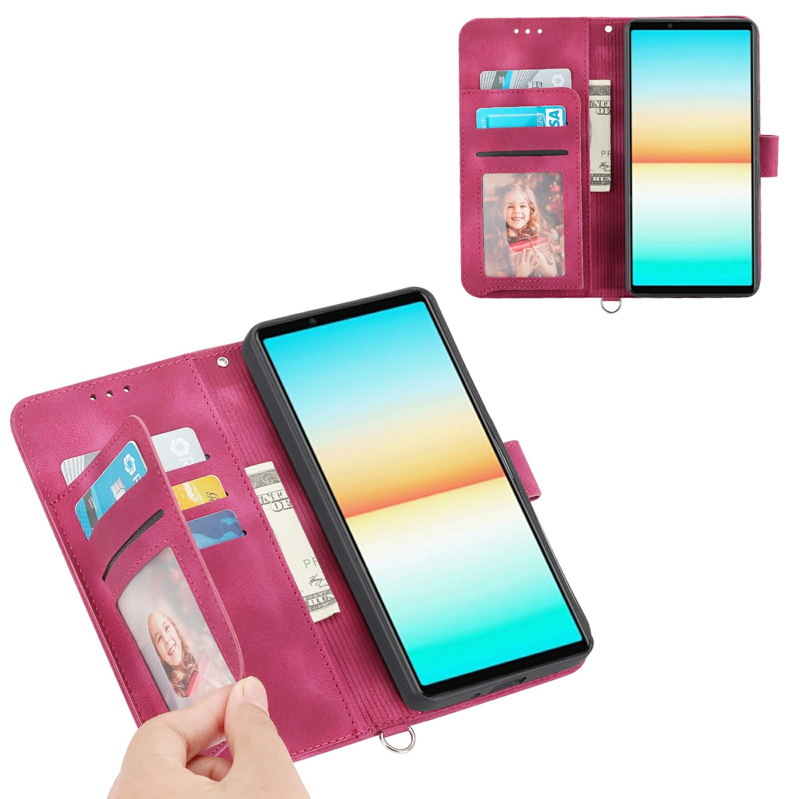 For Sony Xperia 1 VII Case Flower Pattern PU Leather Wallet Phone Cover with Strap Light Purple
For Sony Xperia 1 VII Case Flower Pattern PU Leather Wallet Phone Cover with Strap Light Purple