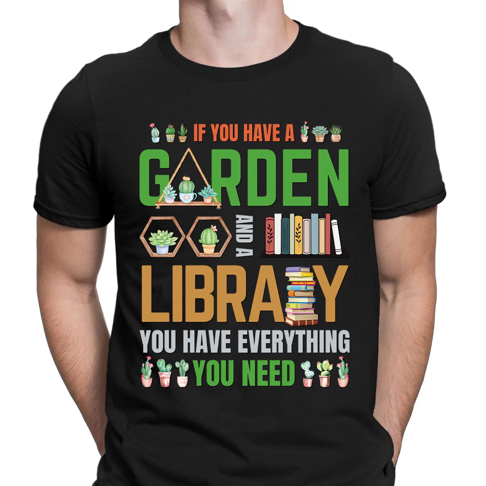 If You Have A Garden Gardener Gardening Reading Books Funny Mens T-Shirts #NED XL
If You Have A Garden Gardener Gardening Reading Books Funny Mens T-Shirts #NED XL