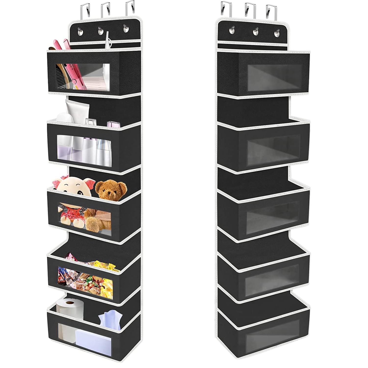 Whonor Wall Large Capacity Storage Pocket by a Professional Features Transparent for Storing Small Items like Stuffed Includes 3 Elastic Hooks Pocket, чёрный
Whonor Wall Large Capacity Storage Pocket by a Professional Features Transparent for Storing Small Items like Stuffed Includes 3 Elastic Hooks Pocket, чёрный