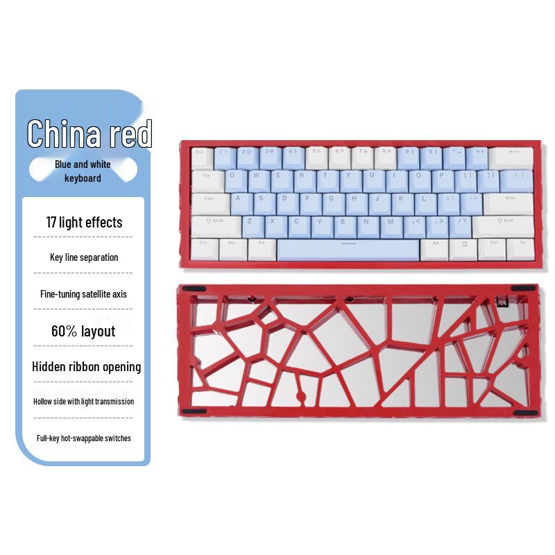 NANO Wired Mechanical Gaming Keyboard, Red Switches, Colorful Backlighting, 61 Keys, for Desktop & Laptop.
NANO Wired Mechanical Gaming Keyboard, Red Switches, Colorful Backlighting, 61 Keys, for Desktop & Laptop.