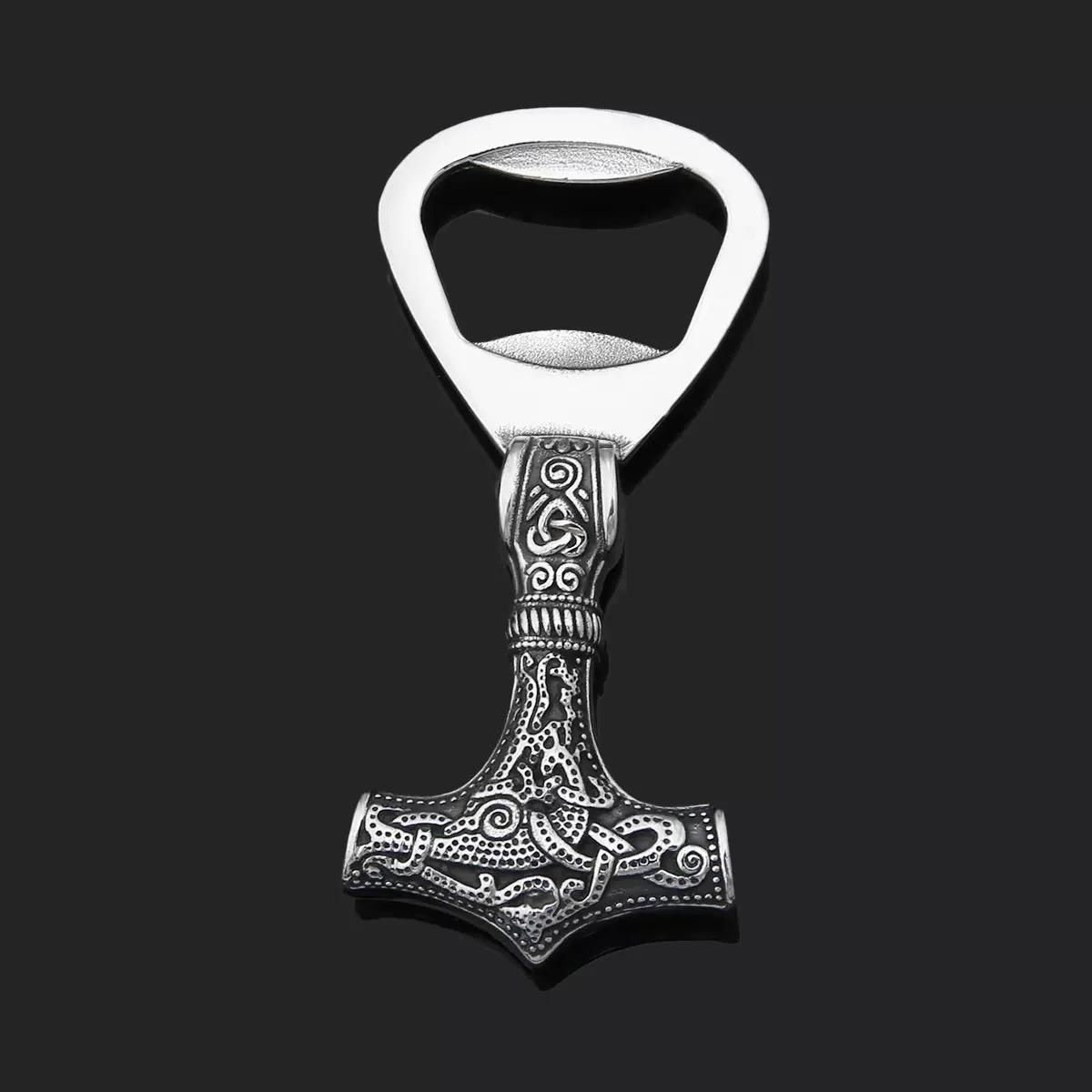 Vintage Viking pirate cast beer bottle opener with Thor hammer design durable and stylish серебряный
Vintage Viking pirate cast beer bottle opener with Thor hammer design durable and stylish серебряный